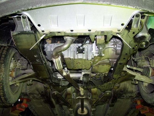 Oceľový kryt motora Opel Signum (2002-2008)Opel Signum