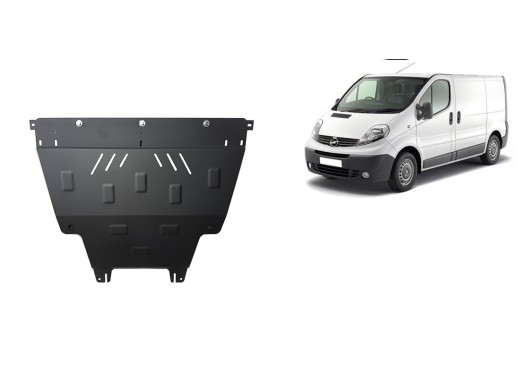 Oceľový kryt motora Opel Vivaro (2011-2014)Opel Vivaro