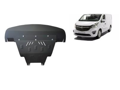 Oceľový kryt motora Opel Vivaro (2014-2019)