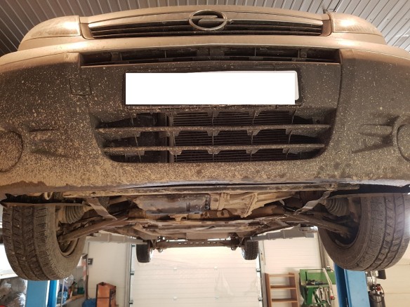 Oceľový kryt motora Opel Vivaro (2001-2011)Opel Vivaro