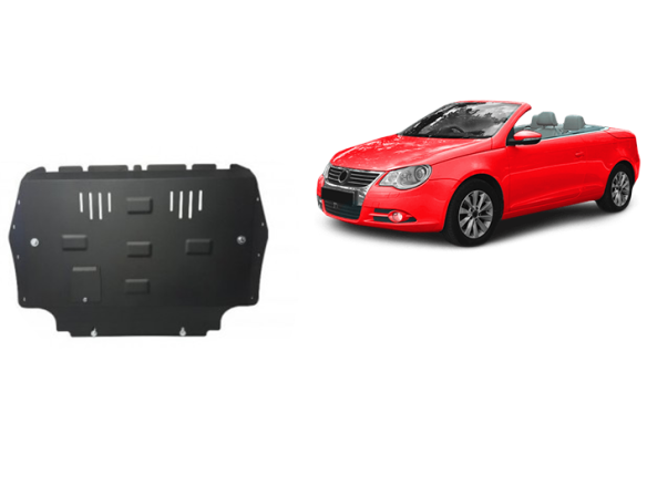 Oceľový kryt motora VW Eos (2006-2015)Volkswagen Eos