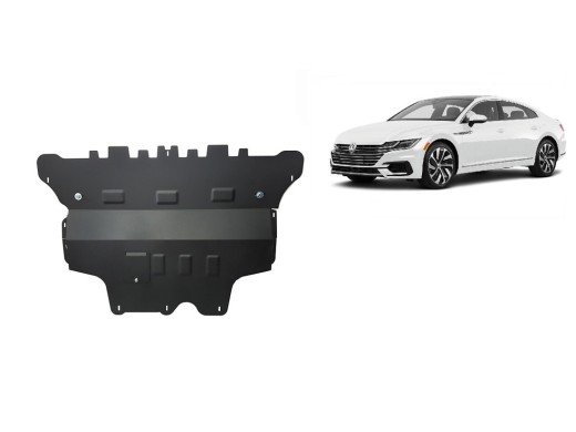 Oceľový kryt motora VW Arteon - Automatická prevodovka (2017-2026)