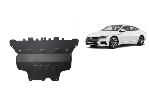 Oceľový kryt motora VW Arteon - Automatická prevodovka (2017-2025)Volkswagen ARTEON