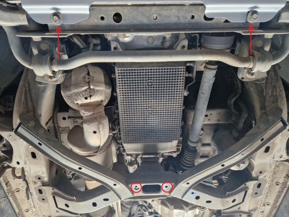 Oceľový kryt prevodovky automat Volkswagen Amarok (2022-2025)Volkswagen Amarok