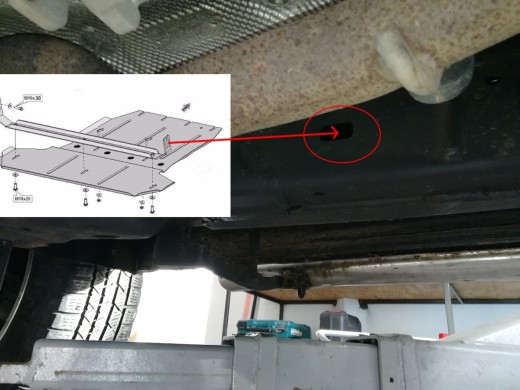 Oceľový kryt prevodovky a reduktora Volkswagen Amarok (2010-2022)Volkswagen Amarok