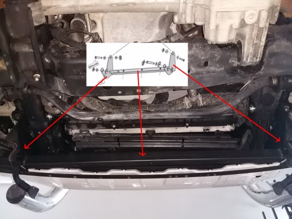 Oceľový kryt motora Volkswagen Amarok (2010-2022)Volkswagen Amarok