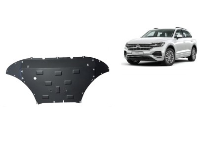 Oceľový kryt motora Volkswagen Touareg (2018-2025)