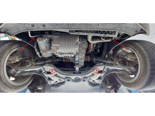 Oceľový kryt motora VW Up (2011-2026)