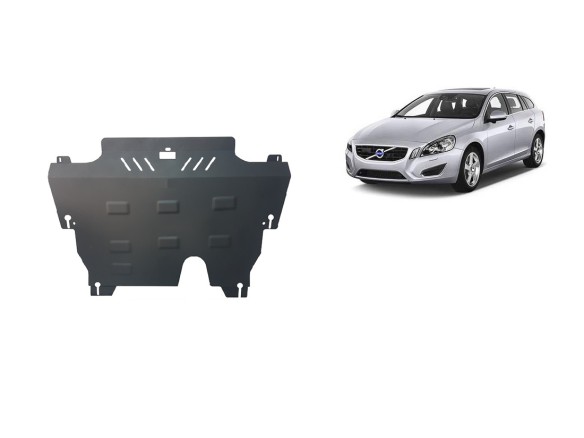 Oceľový kryt motora Volvo V60 (2010-2018)Volvo V60