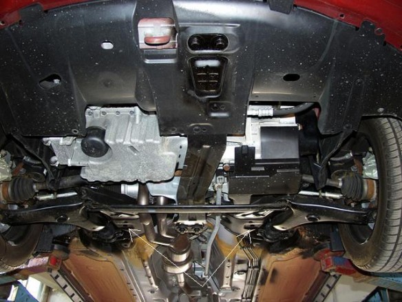 Oceľový kryt motora Volvo V40 (1995-2004)Volvo V40