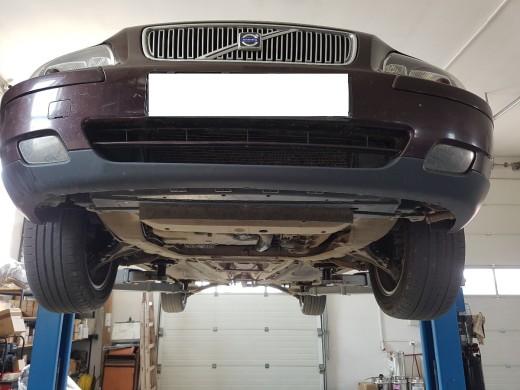 Oceľový kryt motora Volvo S80 (1998-2006)Volvo S80