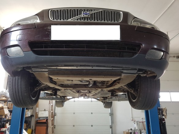 Oceľový kryt motora Volvo S80 (1998-2006)Volvo S80