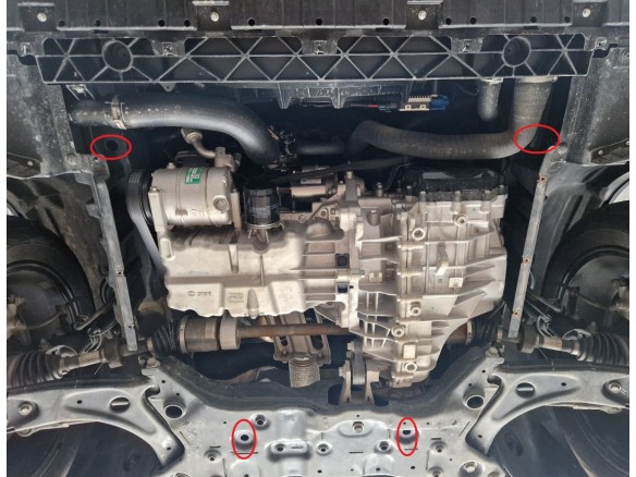 Oceľový kryt motora Baic Beijing X75 (2023-2025)Baic Beijing X75