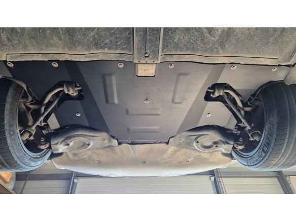 Oceľový kryt zadného elektromotora Tesla Model 3 AWD (2017-2026)