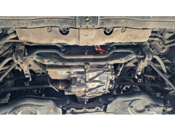 Oceľový kryt zadného elektromotora Tesla Model 3 AWD (2017-2025)Tesla Model 3