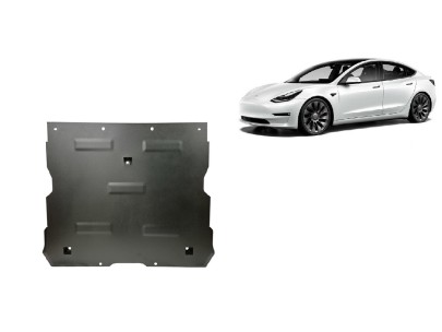 Oceľový kryt predného elektromotora Tesla Model 3 AWD (2017-2026)