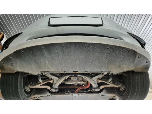 Oceľový kryt predného elektromotora Tesla Model 3 AWD (2017-2026)