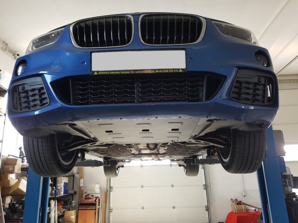 Oceľový kryt motora BMW X2 F39 (2017-2022)BMW X2