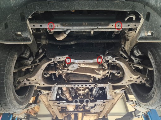 Oceľový kryt chladiča Isuzu D-Max (2019-2025)Isuzu D-Max