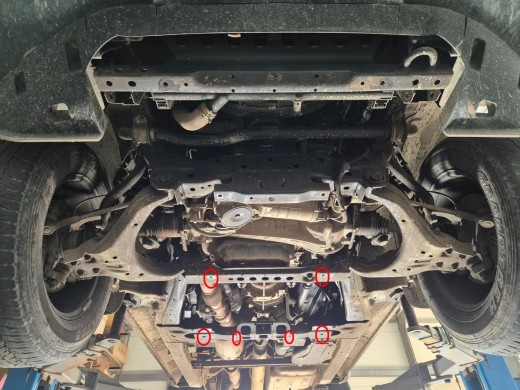 Oceľový kryt prevodovky Isuzu D-Max (2019-2026)