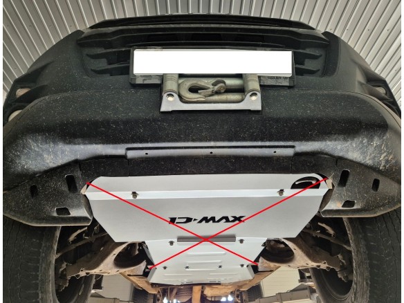 Oceľový kryt prevodovky Isuzu D-Max (2019-2025)Isuzu D-Max