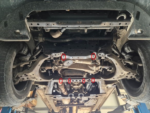 Oceľový kryt motora Isuzu D-Max (2019-2025)Isuzu D-Max