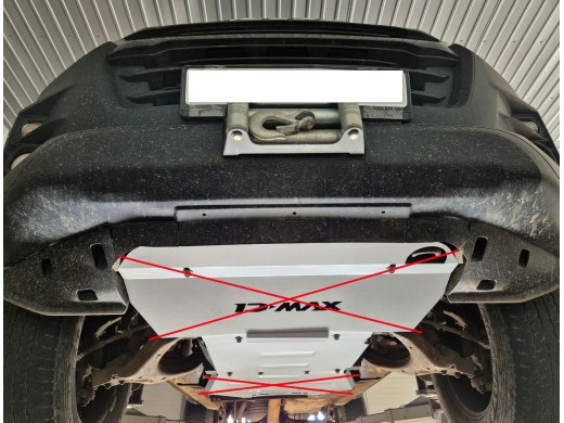 Oceľový kryt motora Isuzu D-Max (2019-2026)