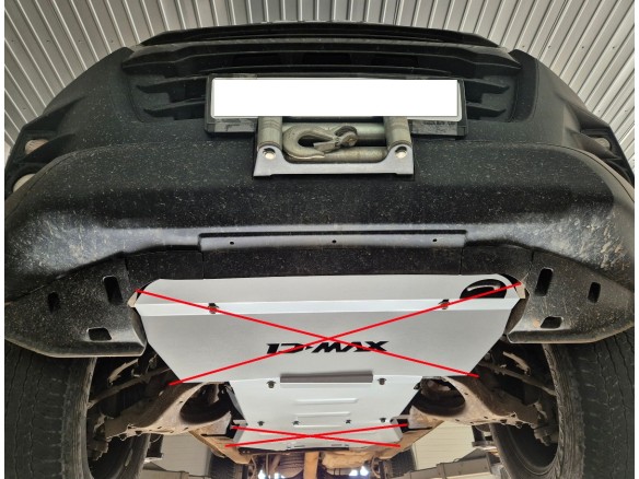 Oceľový kryt motora Isuzu D-Max (2019-2026)