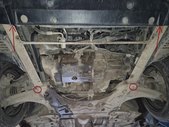 Oceľový kryt motora Renault Vels Satis (2001-2009)Renault Vels Satis