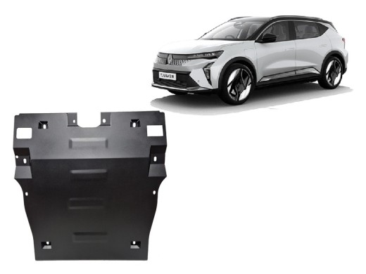 Oceľový kryt motora Renault Scenic E-Tech (2024-2026)