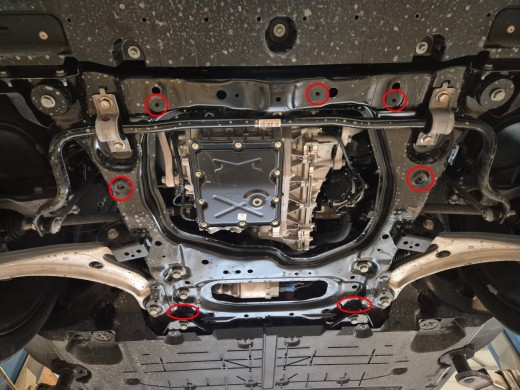 Oceľový kryt motora Renault Scenic E-Tech (2024-2026)