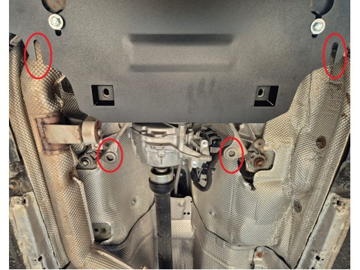 Oceľový kryt pod reduktor Audi Q5 (2017-2025)Audi Q5