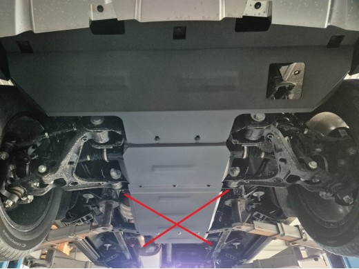 Oceľový kryt motora Baic Beijing BJ60 (2022-2025)Baic Beijing BJ60