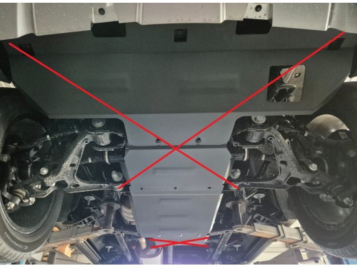 Oceľový kryt prevodovky Baic Beijing BJ60 (2022-2026)