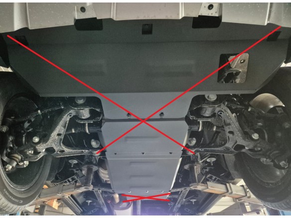 Oceľový kryt prevodovky Baic Beijing BJ60 (2022-2025)Baic Beijing BJ60