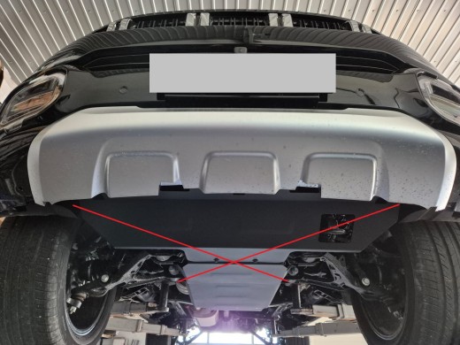 Oceľový kryt prevodovky Baic Beijing BJ60 (2022-2026)