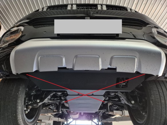 Oceľový kryt prevodovky Baic Beijing BJ60 (2022-2026)