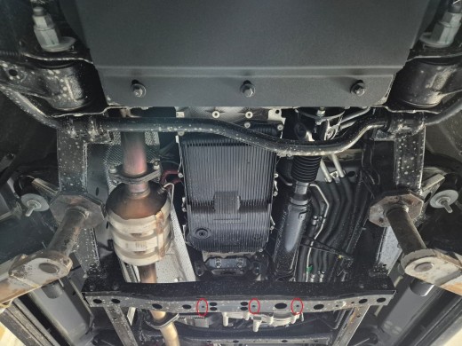 Oceľový kryt prevodovky Baic Beijing BJ60 (2022-2025)Baic Beijing BJ60