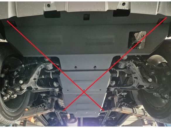 Oceľový kryt diferenciálu Baic Beijing BJ60 (2022-2025)Baic Beijing BJ60