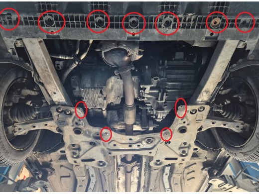 Oceľový kryt motora Alfa Romeo Giulietta (2010-2020)Alfa Romeo Giulietta