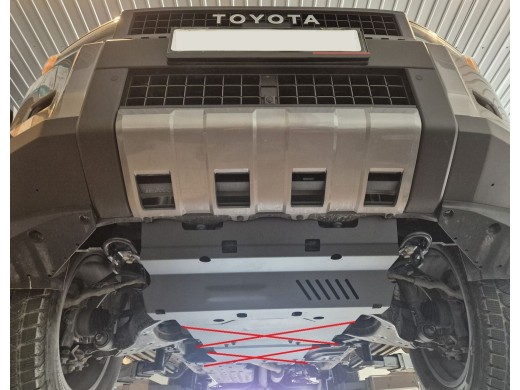 Oceľový kryt chladiča Toyota Land Cruiser 250 (2024-2026)