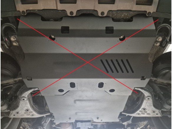 Oceľový kryt motora Toyota Land Cruiser 250 (2024-2025)Toyota Land Cruiser