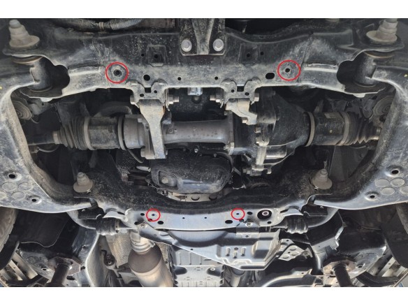 Oceľový kryt motora Toyota Land Cruiser 250 (2024-2026)