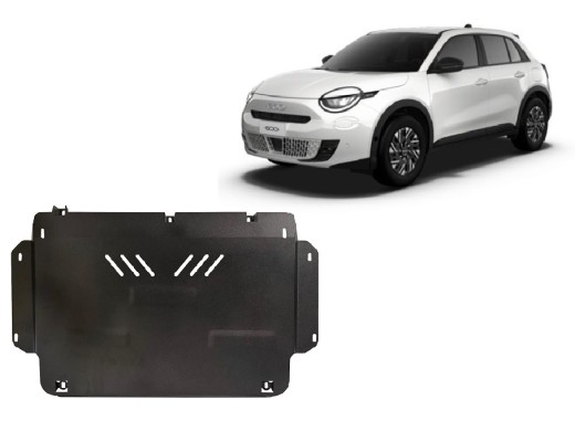 Oceľový kryt motora Fiat 600 (2023-2026)