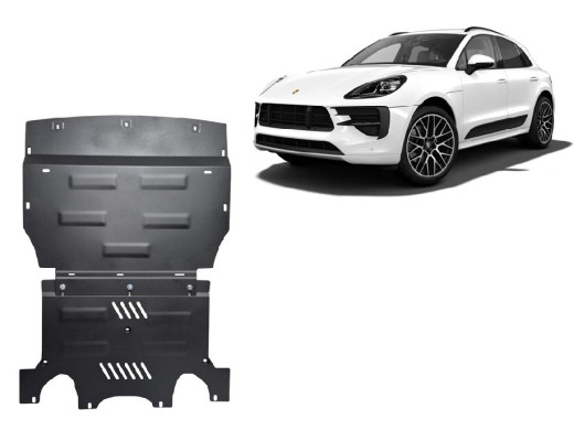Oceľový kryt motora Porsche Macan (2014-2025)Porsche Macan
