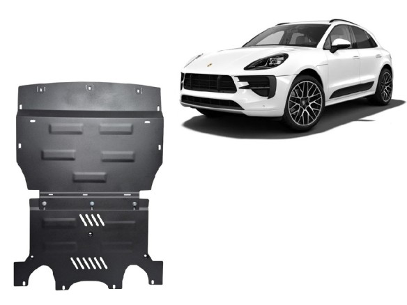 Oceľový kryt motora Porsche Macan (2014-2025)Porsche Macan