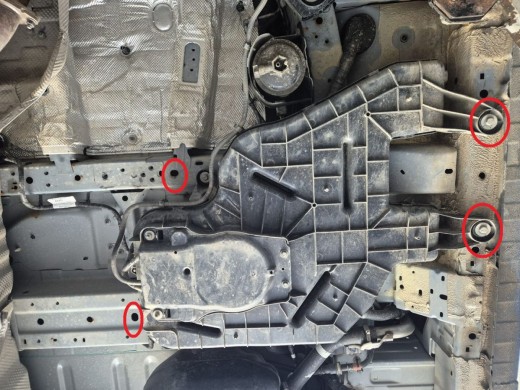 Oceľový kryt nádrže AdBlue Ford Transit Custom (2023-2026)