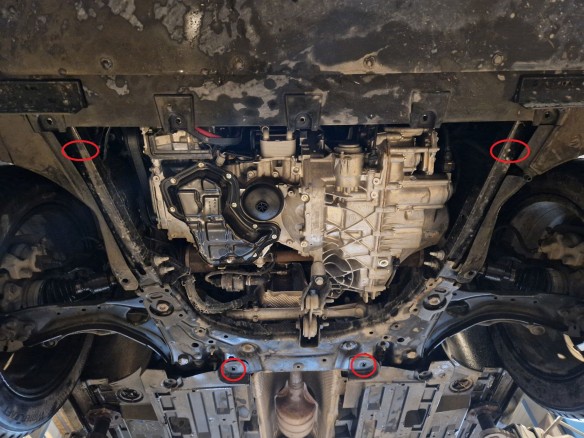 Oceľový kryt motora Mitsubishi ASX (2023-2026)