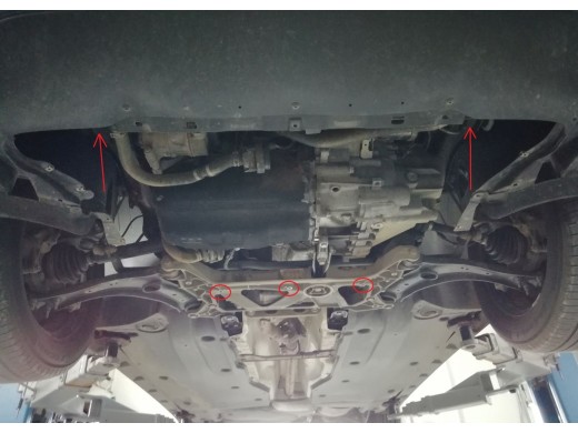 Oceľový kryt motora Skoda Kodiaq (2024-2026)