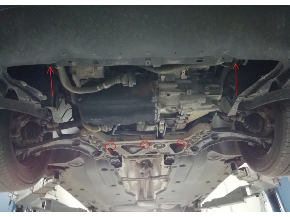 Oceľový kryt motora Skoda Kodiaq (2024-2026)